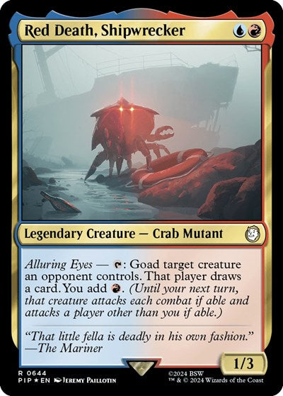 Red Death, Shipwrecker (Surge Foil) (Universes Beyond: Fallout) Near Mint Foil
