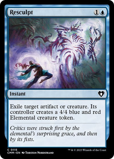 Resculpt (Commander Masters) Near Mint