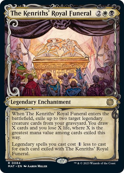 The Kenriths' Royal Funeral (Showcase) (March of the Machine: The Aftermath) Near Mint
