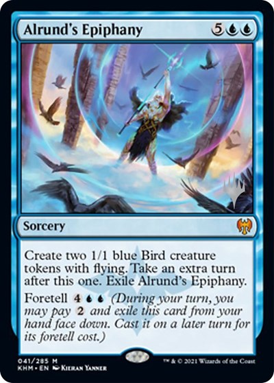 Alrund's Epiphany (Promo Pack: Kaldheim) Near Mint Foil