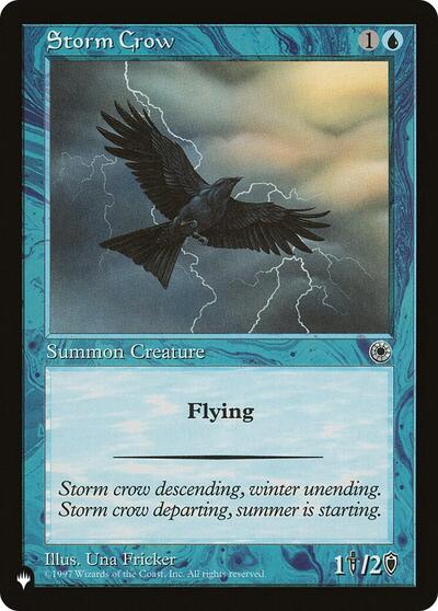 Storm Crow (POR) (The List) Near Mint
