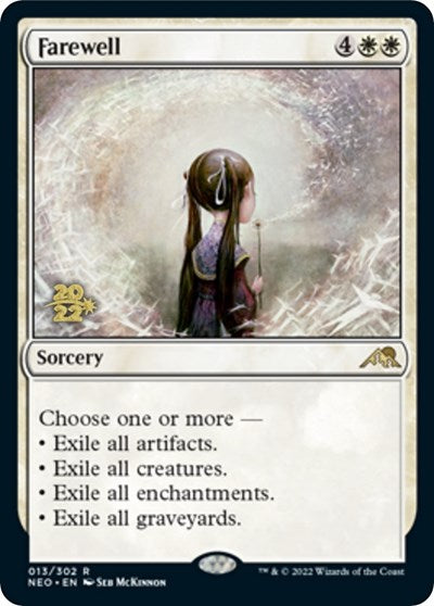 Farewell (Promos: Prerelease Cards) Light Play Foil