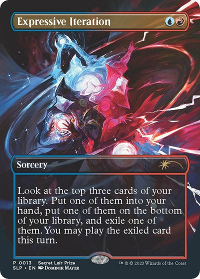 Expressive Iteration (Secret Lair Showdown) Near Mint