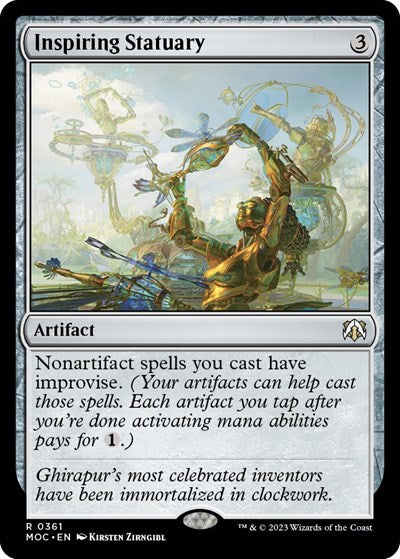 Inspiring Statuary (Commander: March of the Machine) Near Mint