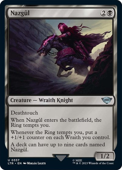 Nazgul (0337) (Universes Beyond: The Lord of the Rings: Tales of Middle-earth) Medium Play Foil