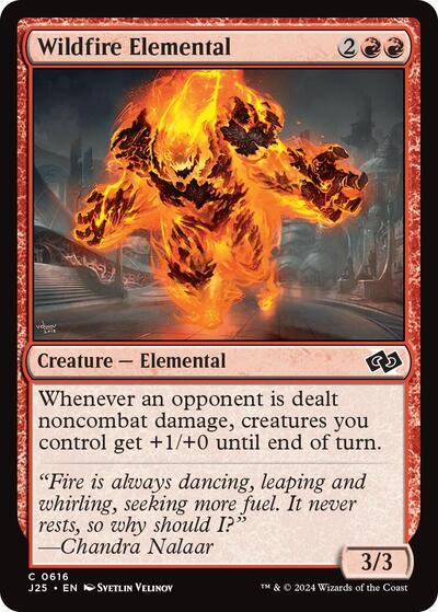 Wildfire Elemental (Foundations Jumpstart) Near Mint