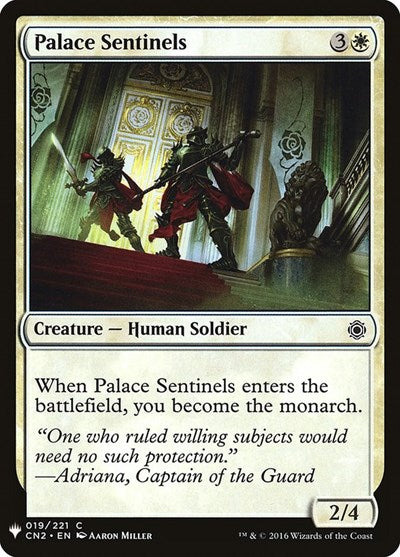 Palace Sentinels (Mystery Booster) Near Mint
