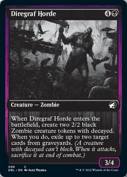 Diregraf Horde (Innistrad: Double Feature) Near Mint