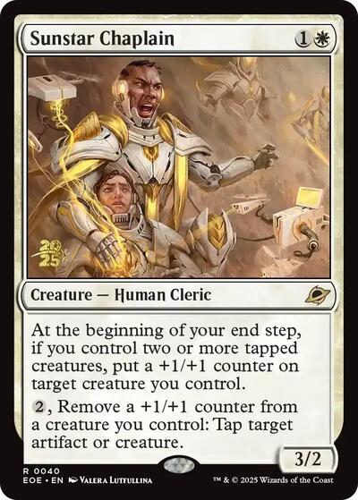 Sunstar Chaplain (Promos: Prerelease Cards) Near Mint Foil