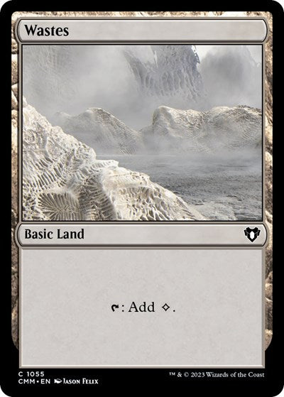 Wastes (1055) (Commander Masters) Near Mint