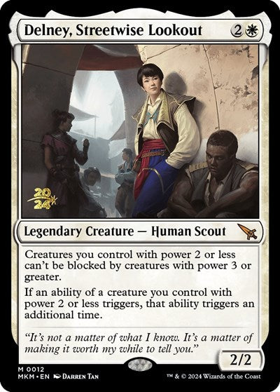 Delney, Streetwise Lookout (Promos: Prerelease Cards) Near Mint Foil