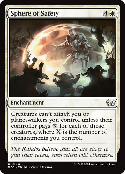 Sphere of Safety (Commander: Duskmourn: House of Horror) Near Mint