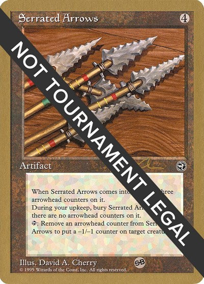 Serrated Arrows - 1997 Paul McCabe (HML) (SB) (World Championship Decks) Light Play
