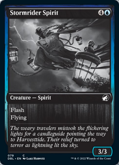 Stormrider Spirit (Innistrad: Double Feature) Light Play
