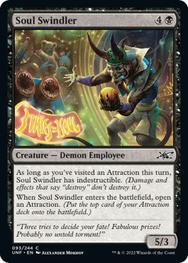 Soul Swindler (Unfinity) Light Play