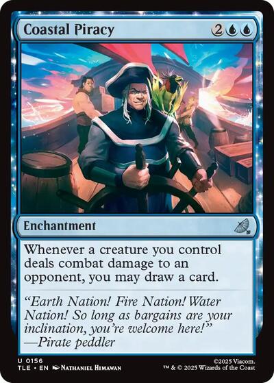 Coastal Piracy (Avatar: The Last Airbender: Eternal-Legal) Light Play Foil