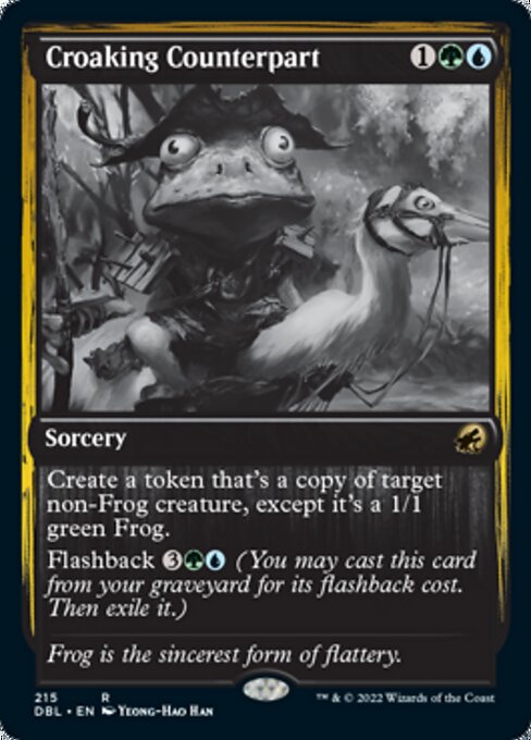 Croaking Counterpart (Innistrad: Double Feature) Near Mint Foil