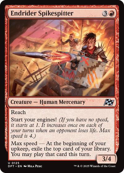 Endrider Spikespitter (Aetherdrift) Light Play