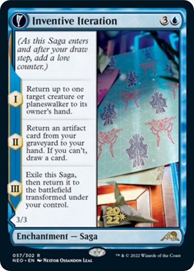 Inventive Iteration (Promos: Prerelease Cards) Light Play Foil