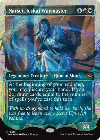 Narset Jeskai Waymaster Showcase Halo Foil|2|0|0.00