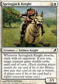 Springjack Knight (Lorwyn) Light Play