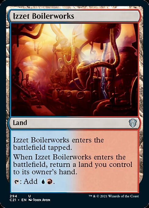Izzet Boilerworks (Commander 2021 Strixhaven) Near Mint