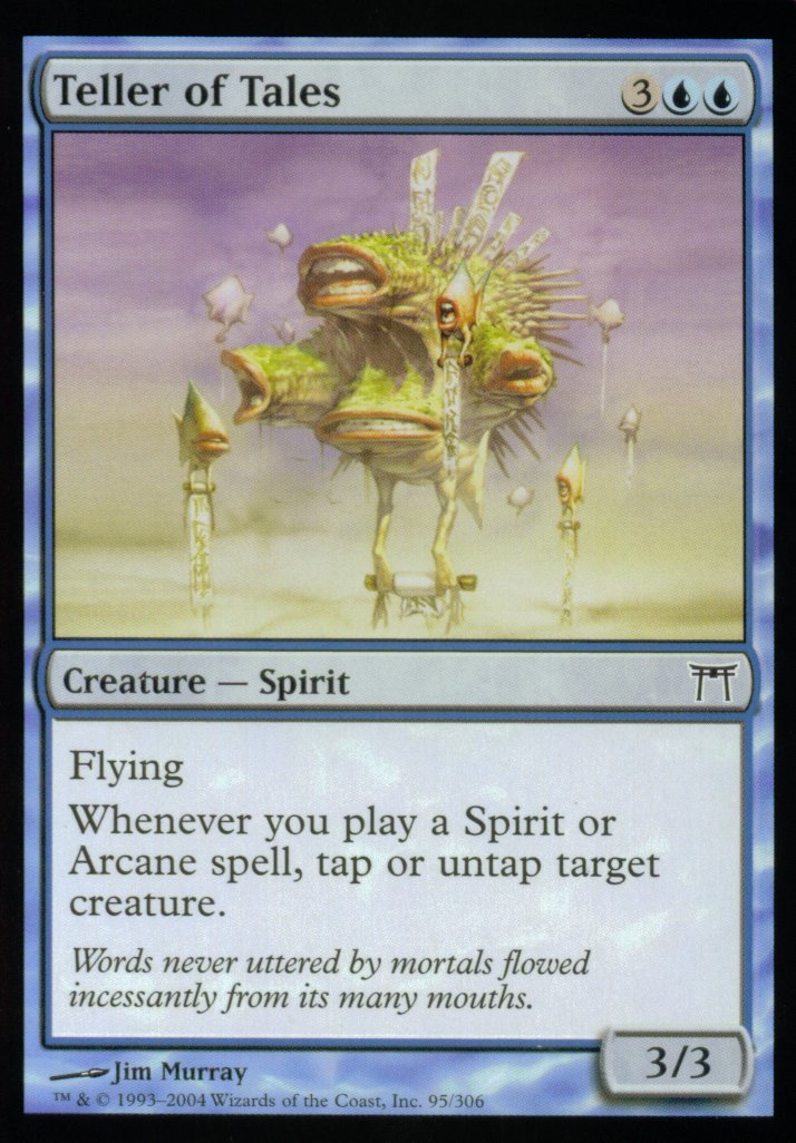 Teller of Tales (Champions of Kamigawa) Light Play