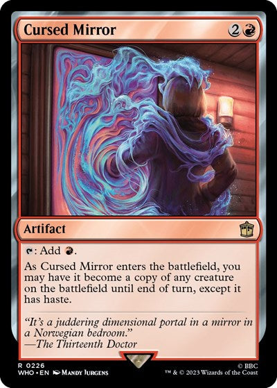 Cursed Mirror (Universes Beyond: Doctor Who) Near Mint
