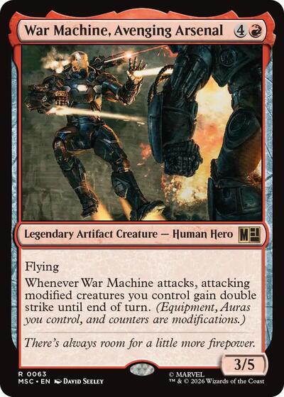 War Machine Avenging Arsenal|22|0|0.00