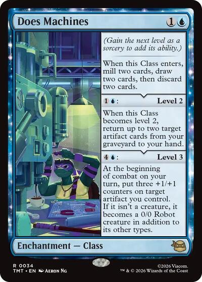 Does Machine (Teenage Mutant Ninja Turtles) Light Play Foil