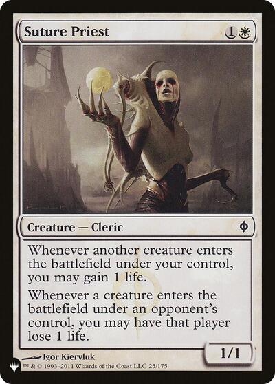 Suture Priest (The List) Light Play