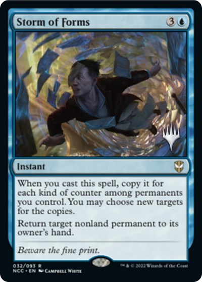 Storm of Forms (Promo Pack: Streets of New Capenna) Light Play Foil