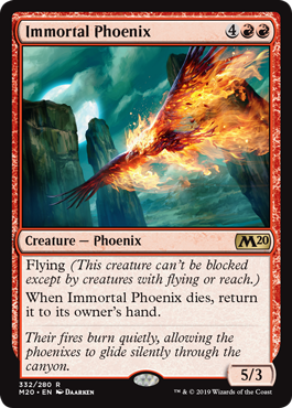 Immortal Phoenix (Magic 2020 Core Set) Near Mint
