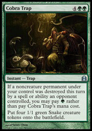 Cobra Trap (Commander) Medium Play