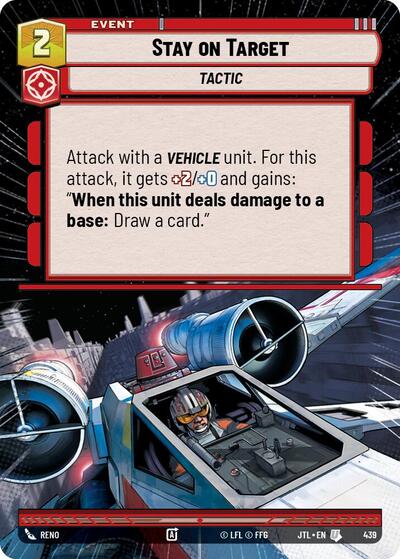 Stay on Target (Hyperspace) (Jump to Lightspeed) Near Mint