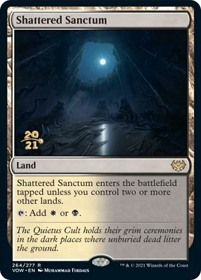 Shattered Sanctum (Promos: Prerelease Cards) Light Play Foil