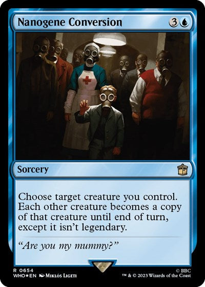Nanogene Conversion (Surge Foil) (Universes Beyond: Doctor Who) Light Play Foil