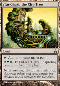 Vitu-Ghazi, the City-Tree (Ravnica) Medium Play