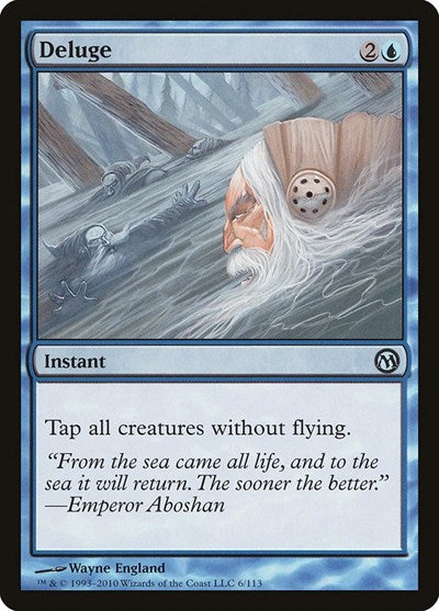 Deluge (Duels of the Planeswalkers) Medium Play