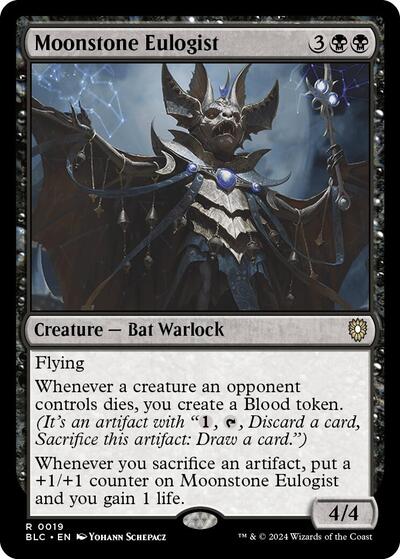 Moonstone Eulogist (Commander: Bloomburrow) Light Play