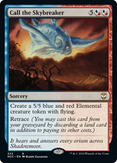 Call the Skybreaker (Commander: Streets of New Capenna) Light Play