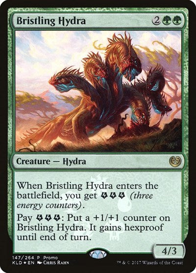 Bristling Hydra (Promos: Media) Damaged / Poor Foil