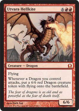 Utvara Hellkite (Return to Ravnica) Damaged / Poor