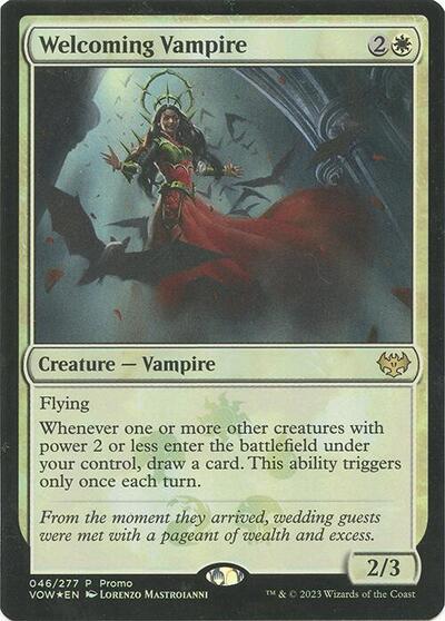 Welcoming Vampire (Promos: Media) Light Play Foil