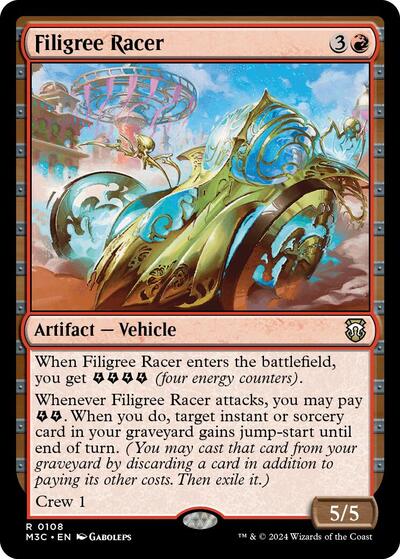 Filigree Racer (Commander: Modern Horizons 3) Light Play