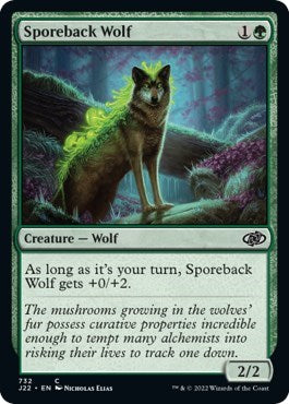 Sporeback Wolf (Jumpstart 2022) Medium Play