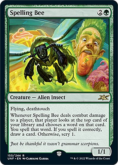 Spelling Bee (Unfinity) Medium Play