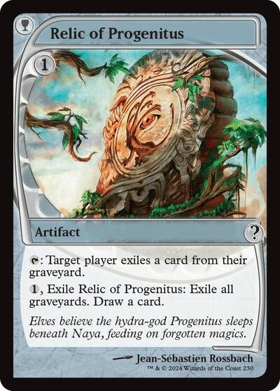 Relic of Progenitus (Future Sight) (Mystery Booster 2) Near Mint Foil
