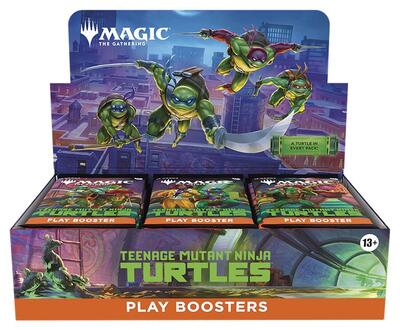 Teenage Mutant Ninja Turtles Play Booster Display