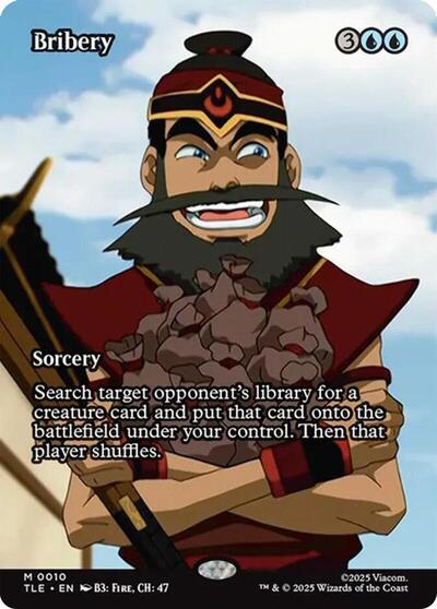 Bribery (Borderless) (Avatar: The Last Airbender: Eternal-Legal) Light Play